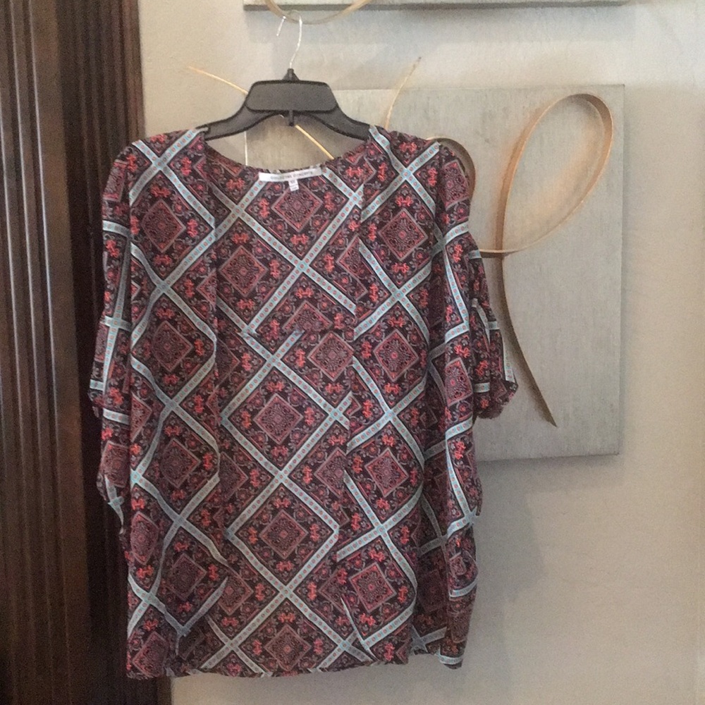 Collective Concepts Short Sleeve Kimono Jacket